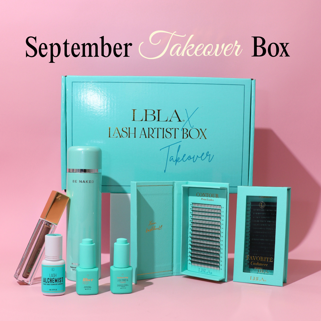 September 2025 Takeover Box: Lashbox LA – Lash Artist Box